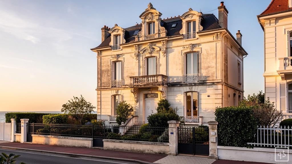 Villa Belle Époque dans le quartier Pontaillac à Royan